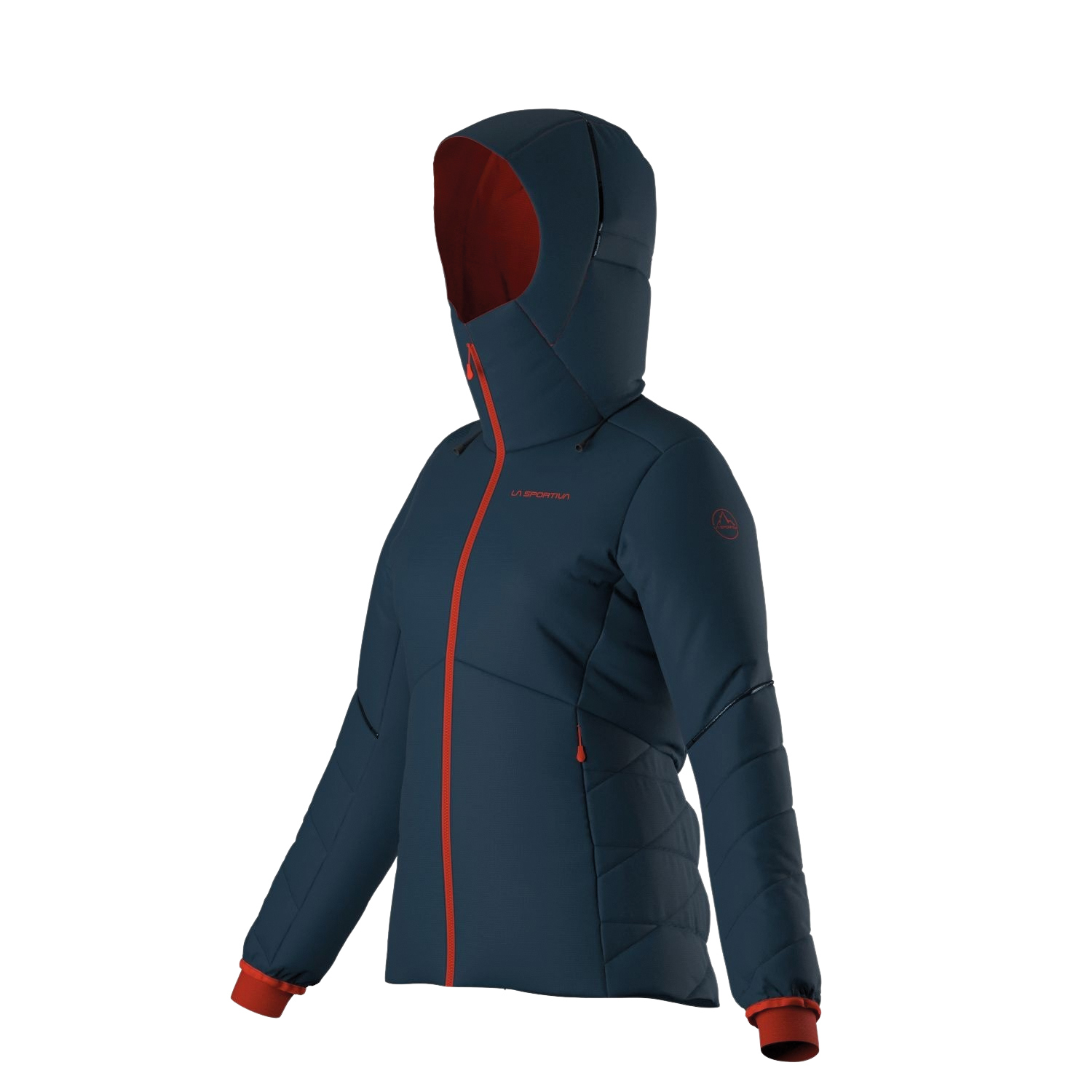 La Sportiva Alpine Guide Primaloft Hoody W rot blau